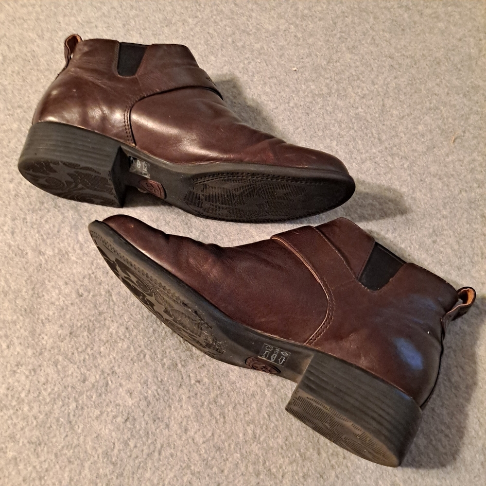 Ariat Womens Western Ankle Fashion Dress Boots Brown Buckle 12525 Size 6.5 - Picture 8 of 12